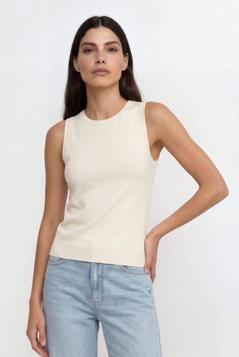 Ripp-Top mit Lyocell-Rich & Royal