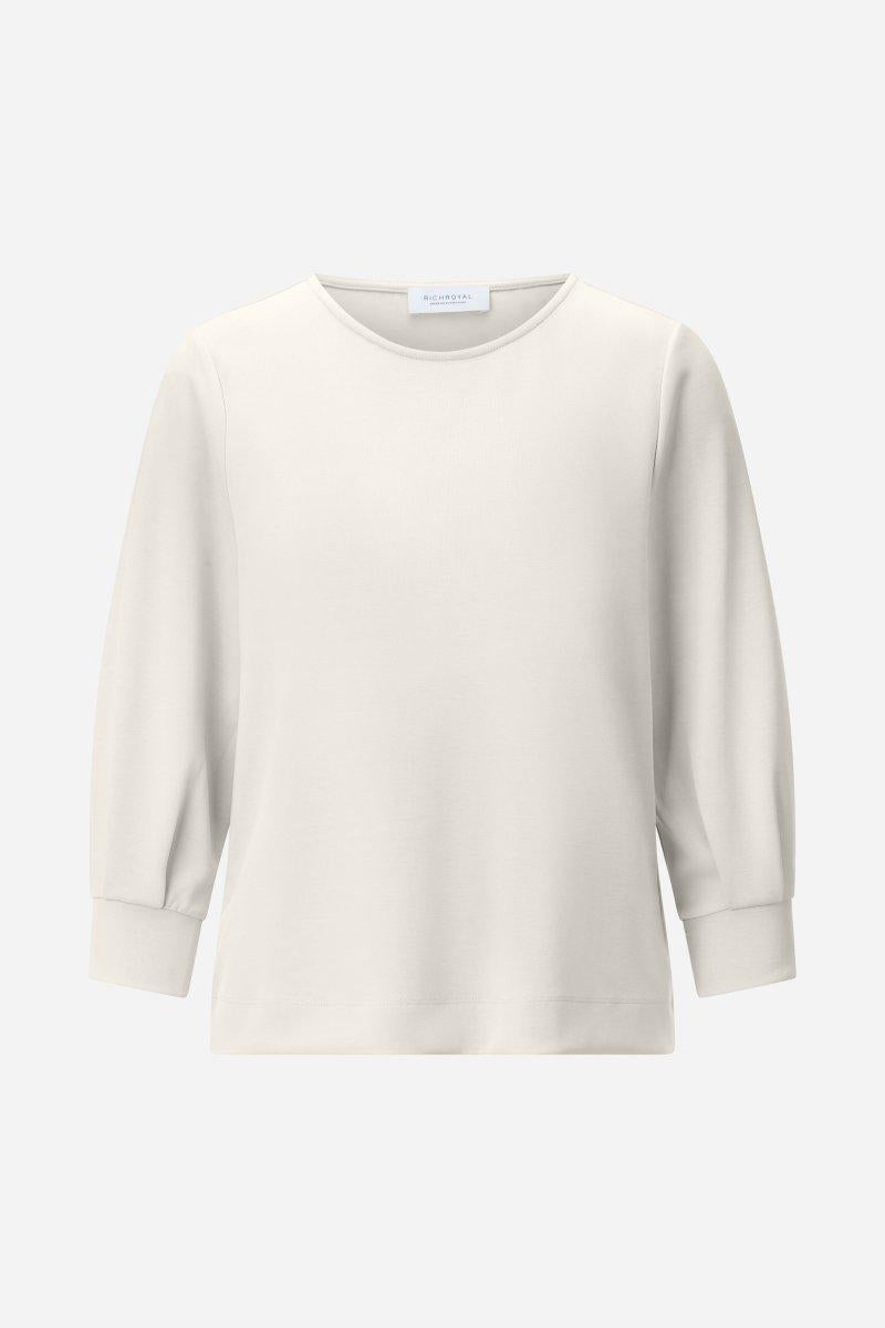 Jersey-Sweatshirt mit Puffärmeln-Rich & Royal