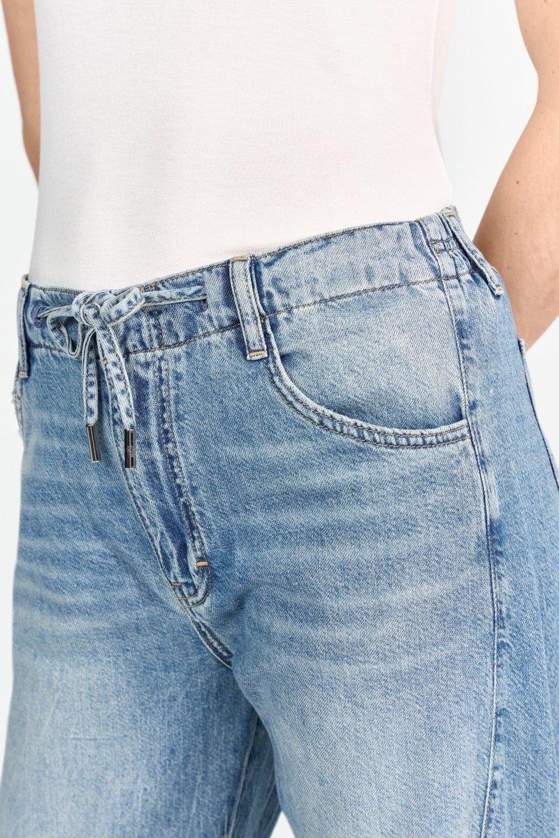 Cropped-Jeans mit Bindeschleife-Rich & Royal