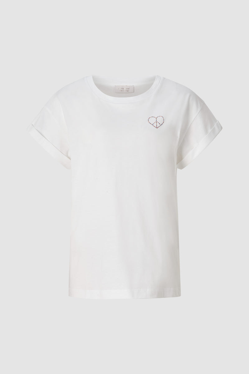 T-Shirt im Boyfriend-Schnitt ─ 100% Bio-Baumwolle-Rich & Royal