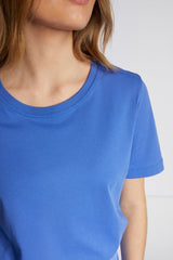 T-Shirt mit Rundhalsausschnitt ─ 100% Bio-Baumwolle-Rich & Royal