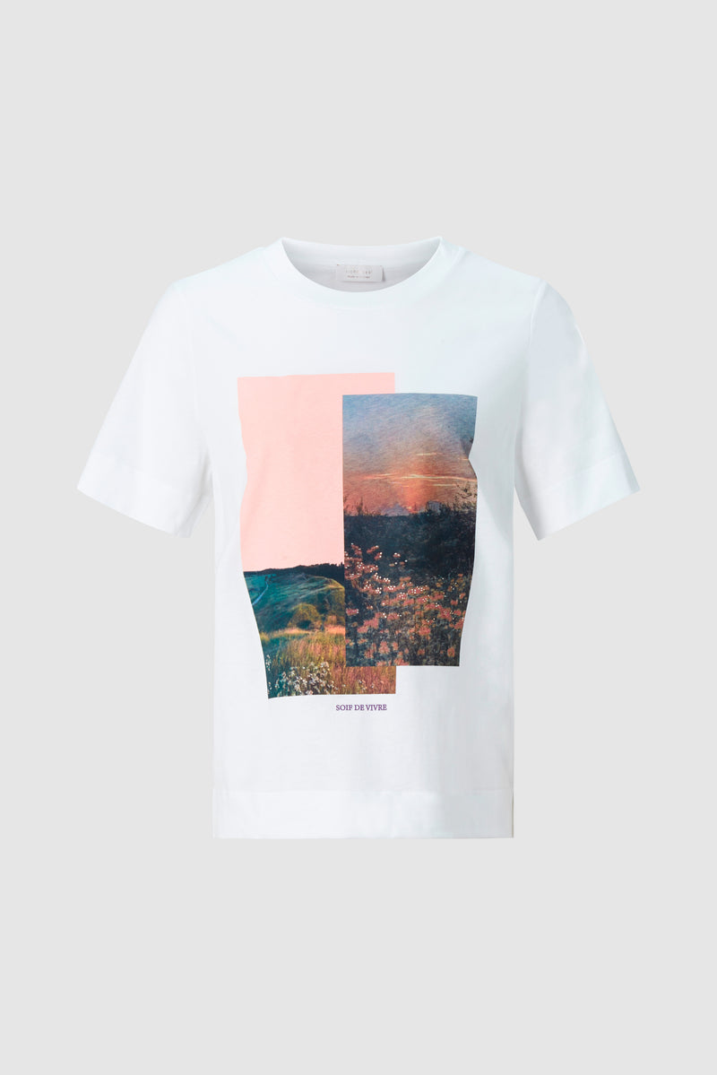 T-Shirt mit Landschafts-Print - 100% Bio-Baumwolle-Rich & Royal