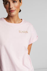 Boyfriend Coloured Sparkling Organic Shirt − 100% Bio-Baumwolle-Rich & Royal