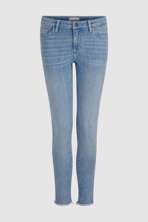 Blue-Denim-Jeans in Midi-Länge-Rich & Royal