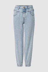 Slouchy Blue Denim Jeans - 100% Bio-Baumwolle-Rich & Royal